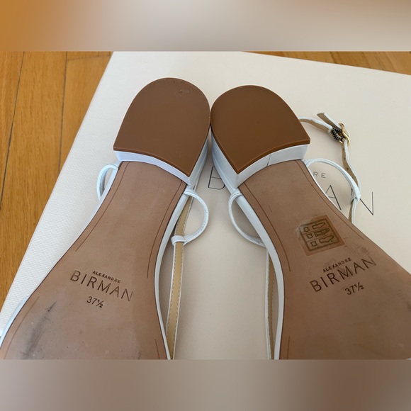 Alexandre Birman - Clarita Slingback Sandals - white - 37.5 (NEW!!) - Picture 8 of 10